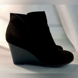 Soda Black Ankle Booties, 8